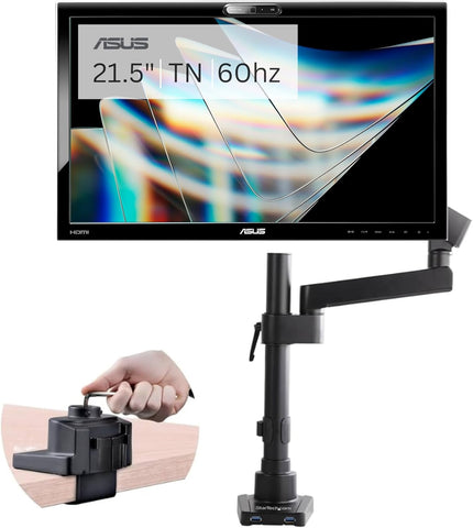ASUS VK 2228H - 22" Widescreen LCD Monitor, Monitor Arm  - Grade A with Cable