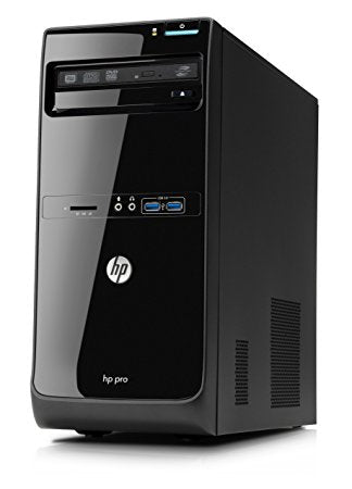 HP Pro 3500 MT Desktop (Intel Core i3-3240 3.4GHz, 4GB RAM, 500GB HDD, Windows 10 Pro 64-Bit)