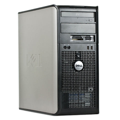 Refurbished Dell Optiplex 380 Tower, PDC 2.7Ghz, 8Gb DDR3, 256Gb SSD , Windows 10 Pro, DVDRW