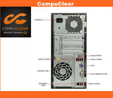 HP ProDesk 400 G MT Desktop - Core i5 4th Gen 8GB RAM 256Gb SSD  Windows 10 pro