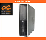 HP Compaq 8200 Elite SFF Desktop - Core i5-2400 3.10GHz 8GB RAM 256GB SSD Windows 10