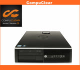 HP Compaq 8200 Elite SFF Desktop - Core i5-2400 3.10GHz 4GB RAM 250GB HDD Windows 10