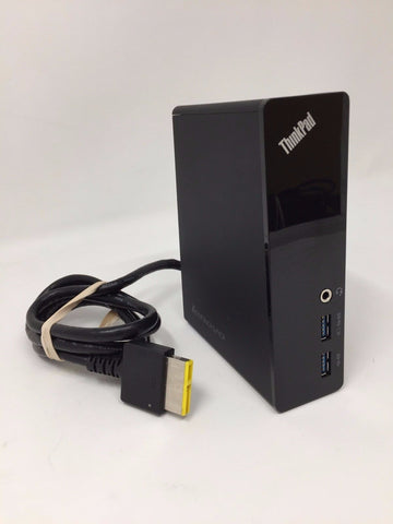 Refurbished Lenovo ThinkPad DU9026S1 OneLink Docking Station Black (P/N 03X6816 ) warranty