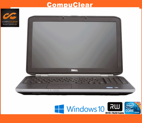 Dell E5530, 15.6" Laptop, i5-3230m 2.60Ghz, 8GB RAM, 256Gb SSD, Windows 10
