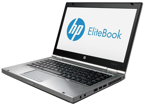 Refurbished HP Elitebook 8470p Laptop 14" Intel i5 2.6GHz, 8GB RAM, 128Gb SSD Win 10 Pro